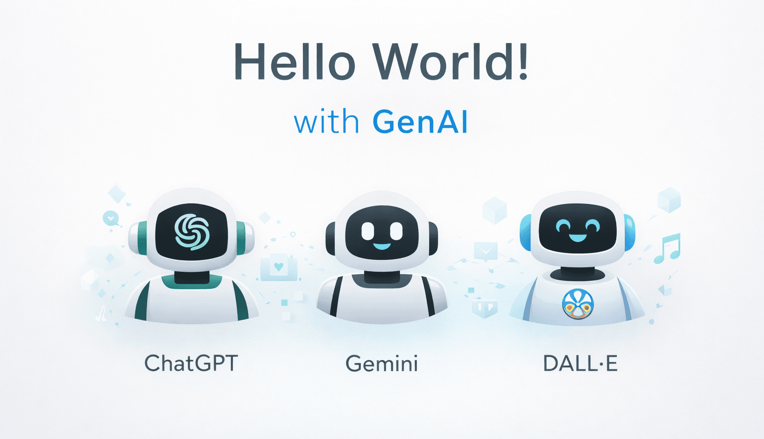 "Hello World!" with GenAI